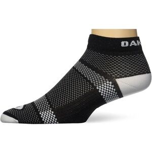 Oakley Men's Ribbed Ellipse‎ Short Socks Helmet Green NWT Size M